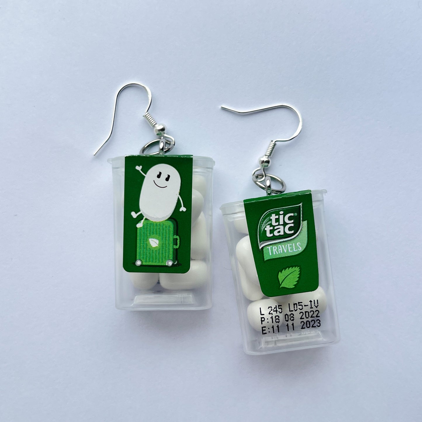 Tic Tac Earrings - Cuteryko