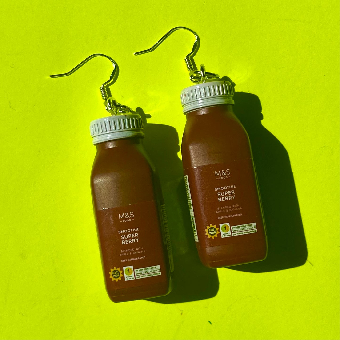 Red Berry Juice Earrings - Cuteryko