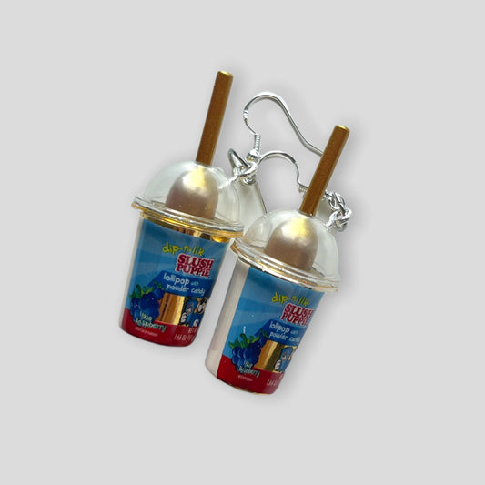 Golden Slush Puppie Earrings - Cuteryko