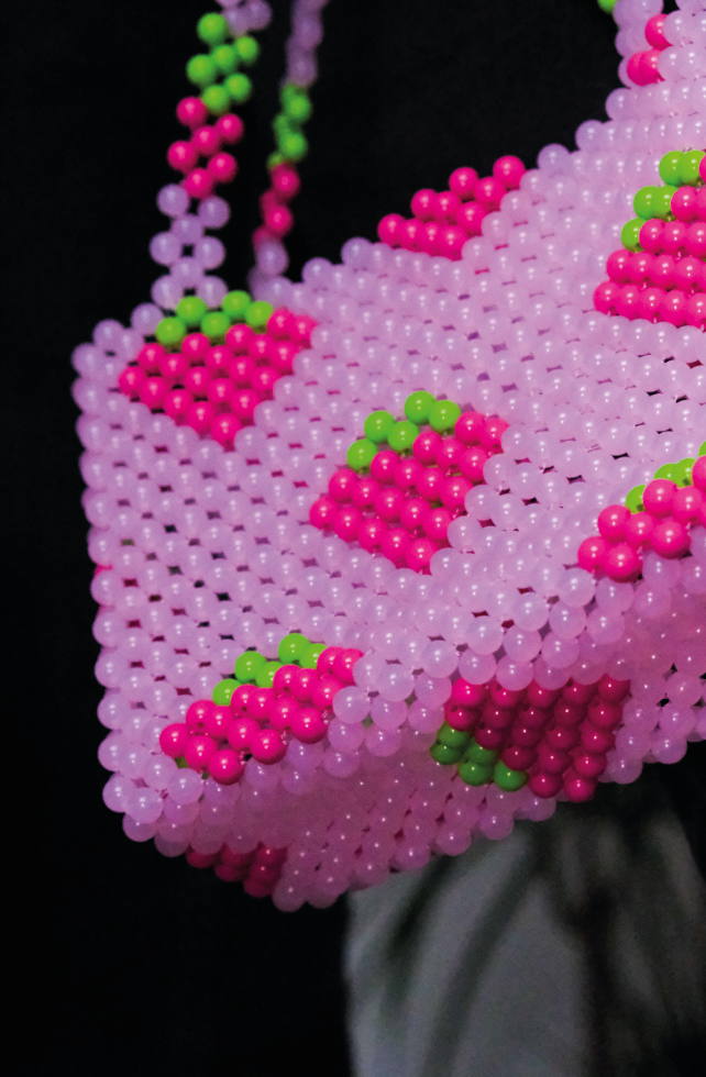 Strawberry Shortcake Bead Bag - Cuteryko