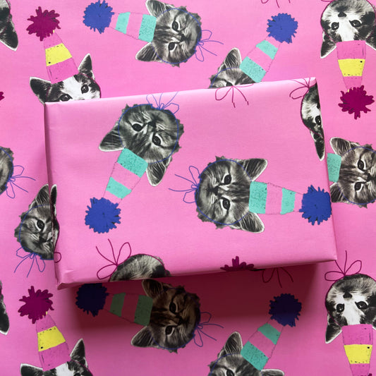 Kittens Birthday Wrapping Paper