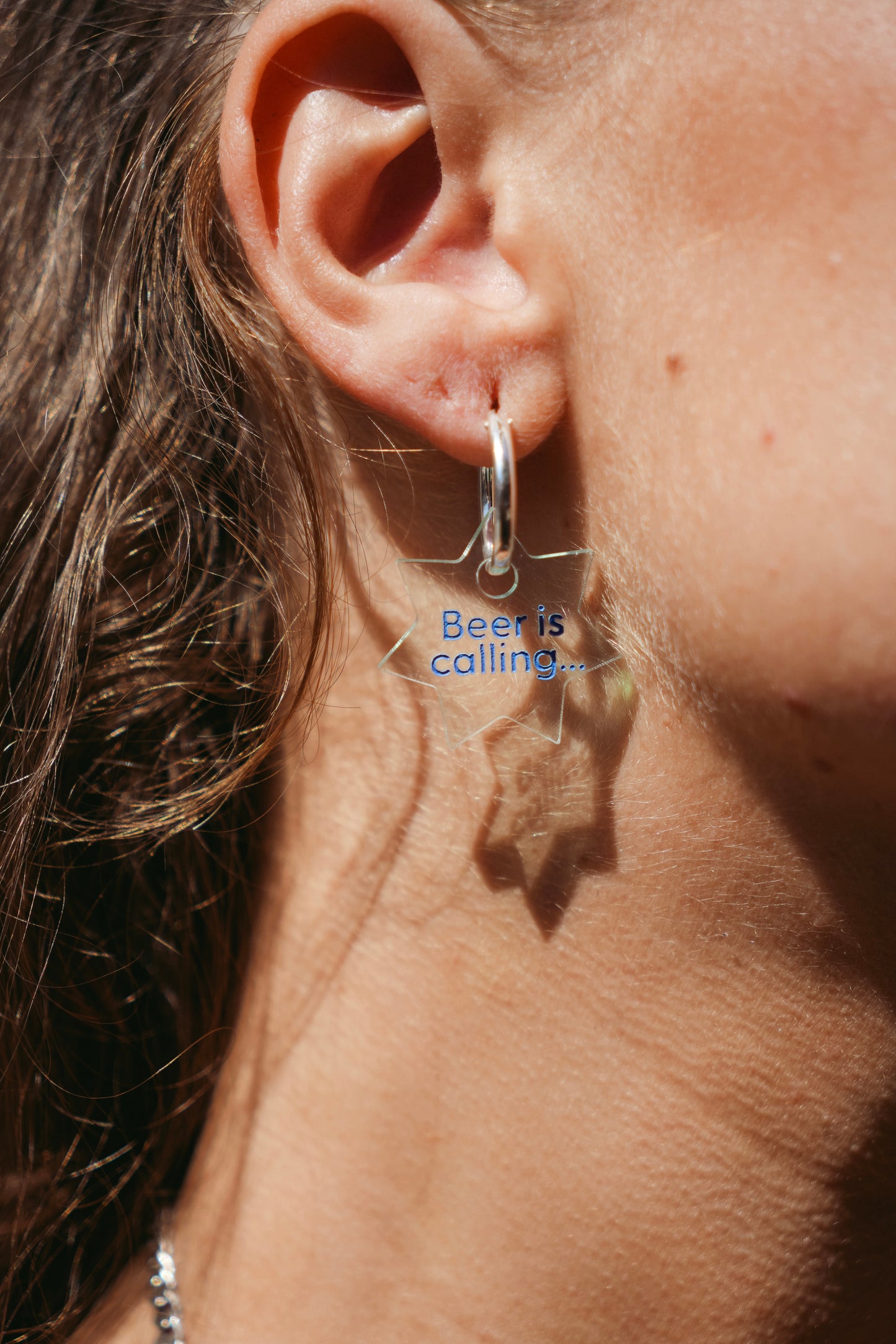 Beer is calling... Hoop Earrings