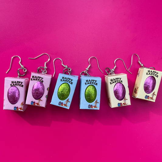 World’s Smallest Easter Egg Earrings