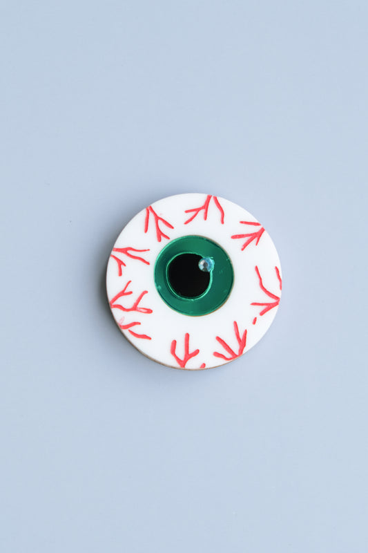 Bloodshot Eyeball Hair Clip