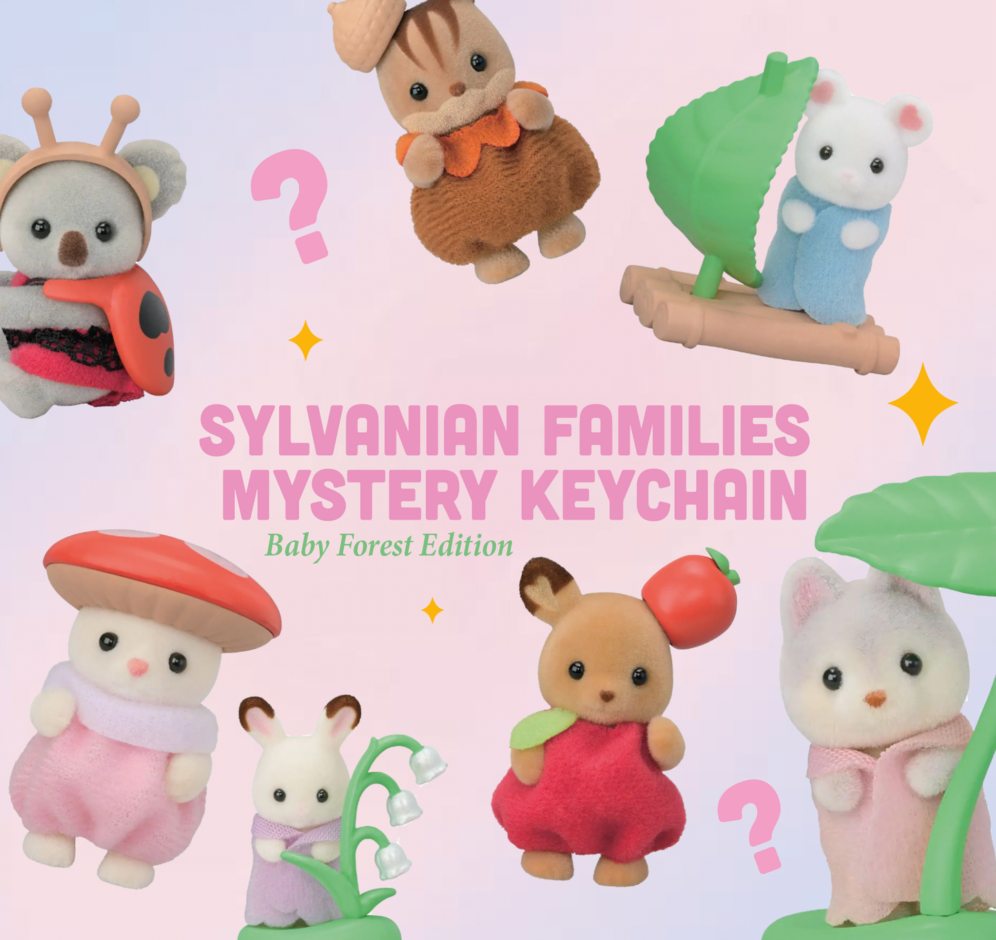 Sylvanian Families Mystery Keychain
