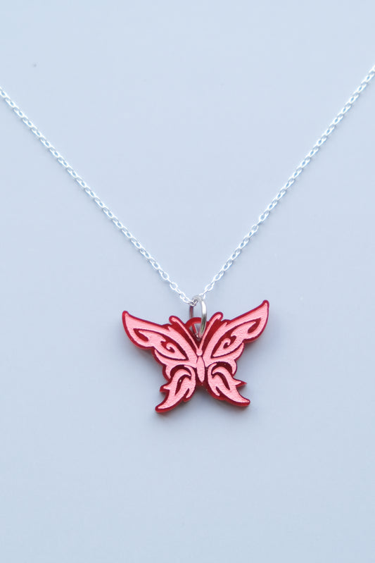 Ornamental Butterfly Necklace