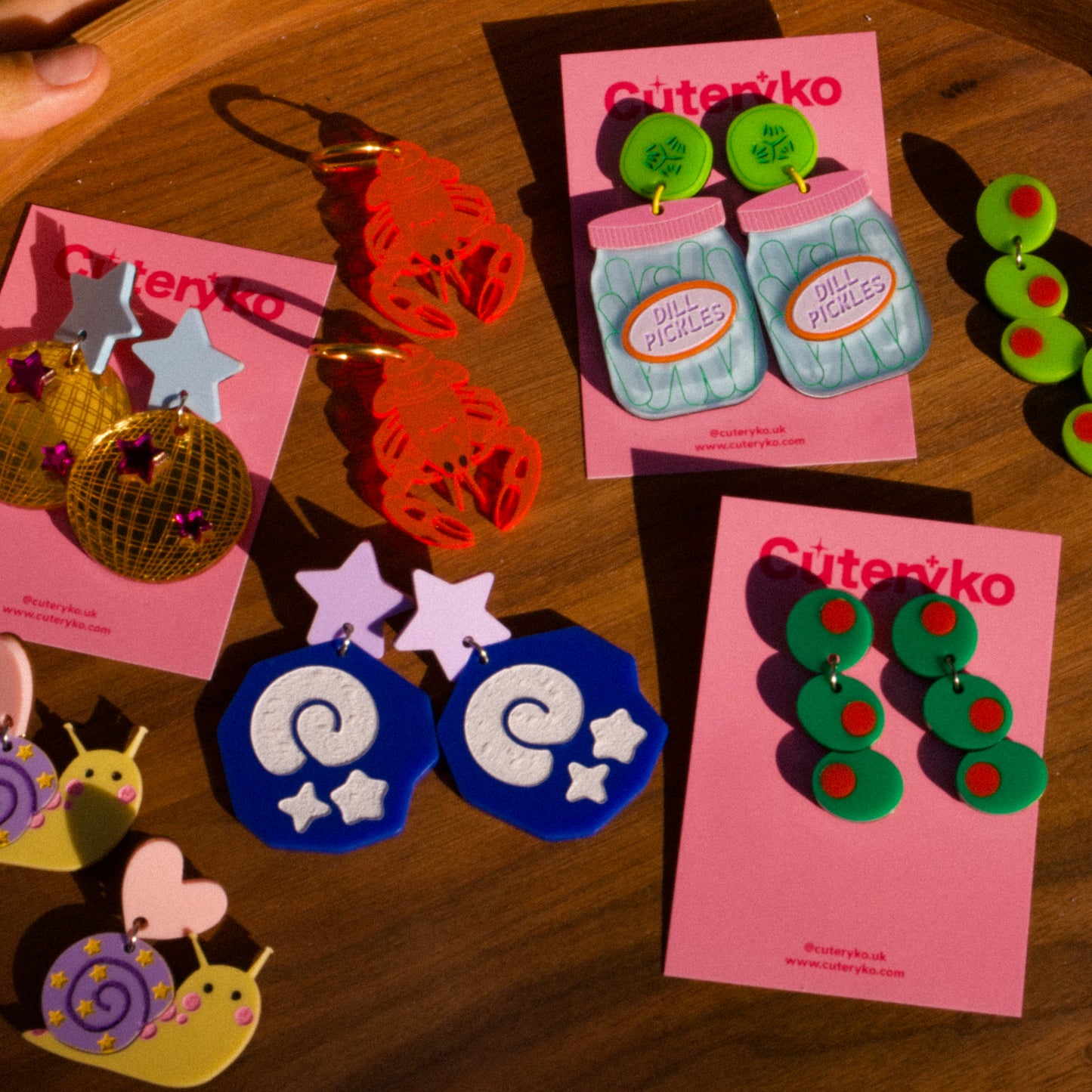 Fossil Earrings