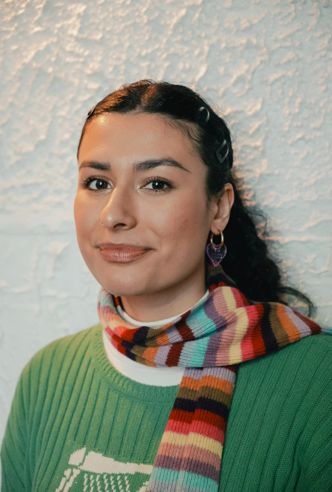 Dia Duit Hoop Earrings