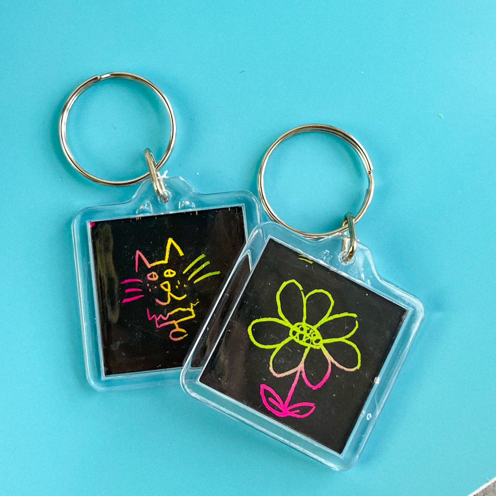 Sketch Your Own Keychain - Cuteryko