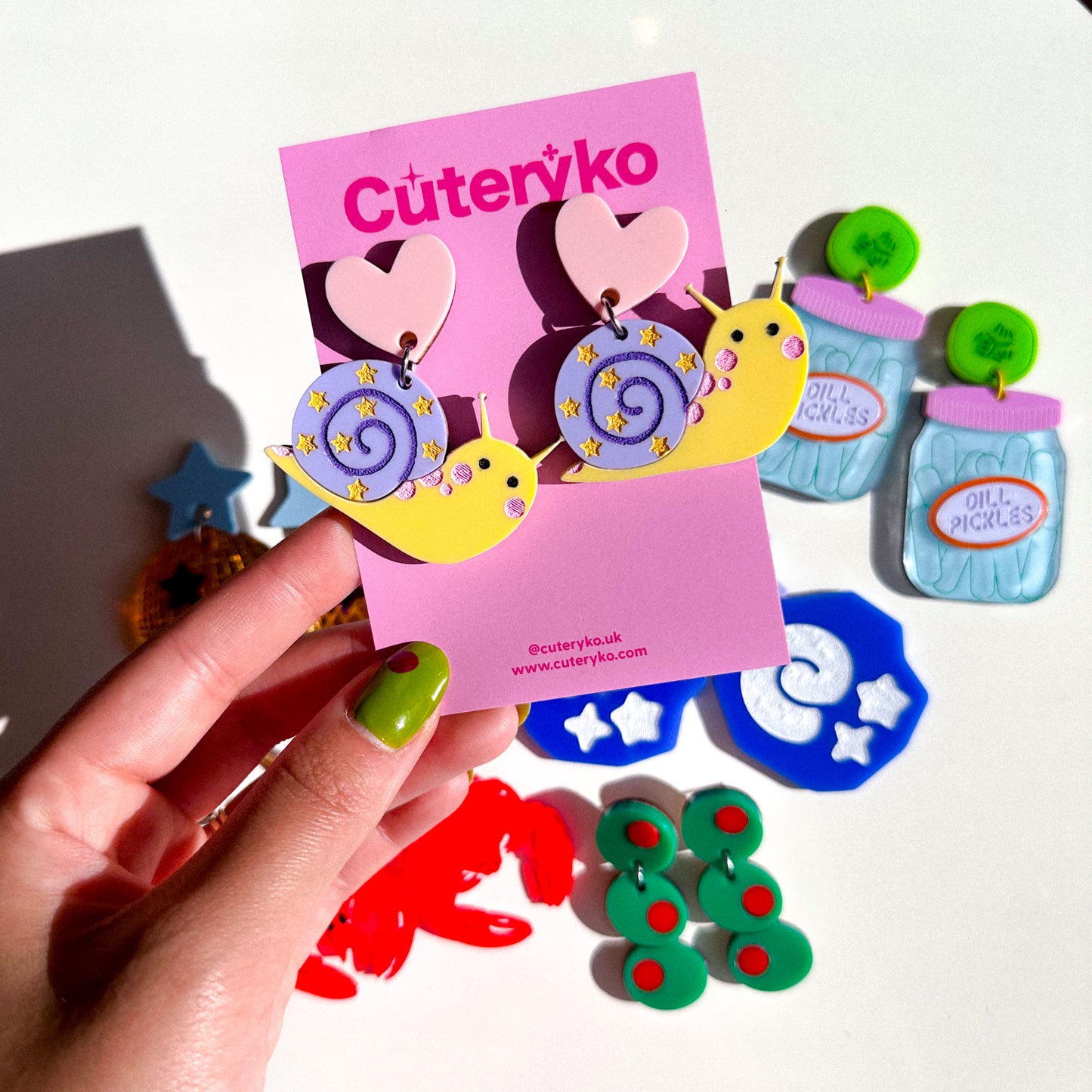 Love Snail Earrings