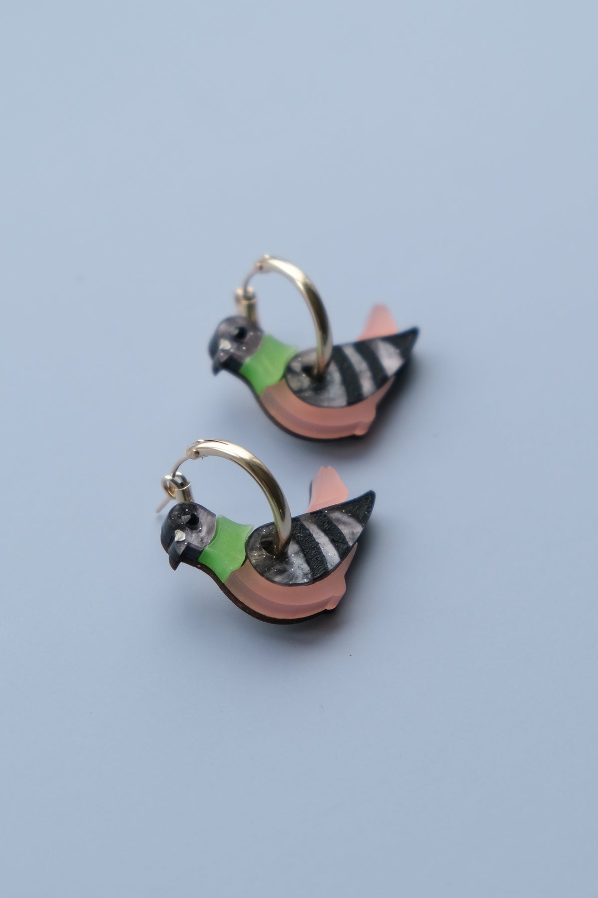 Pigeon Hoop Earrings