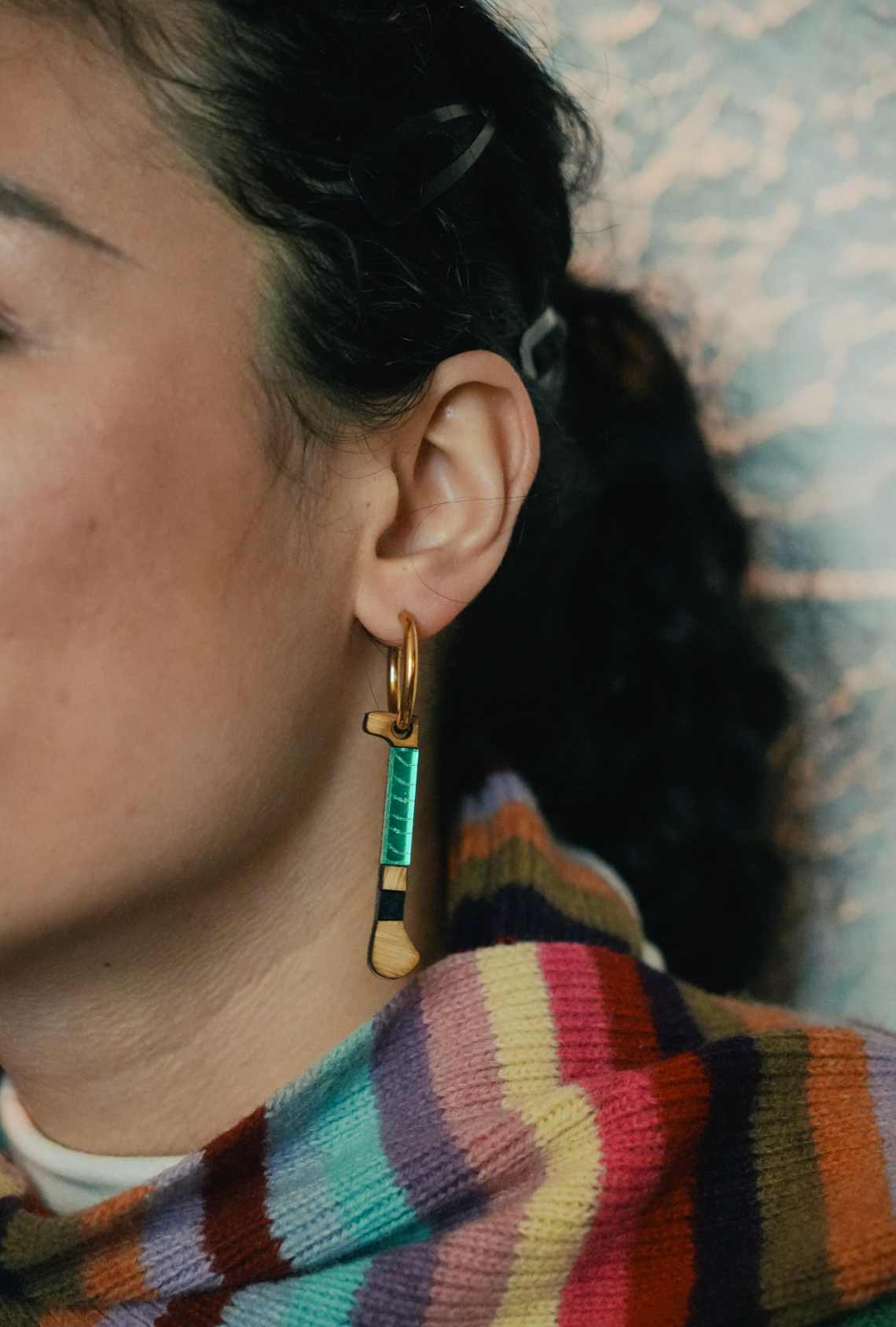 Hurley Hoop Earrings