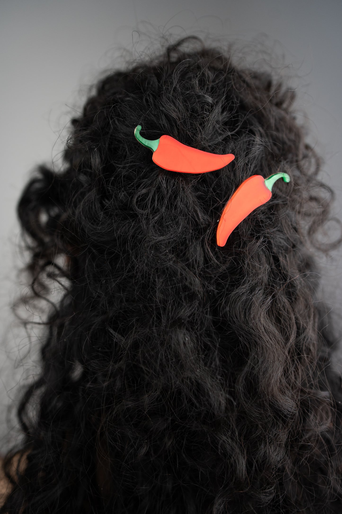 Chilli Hair Clips - Set of 2