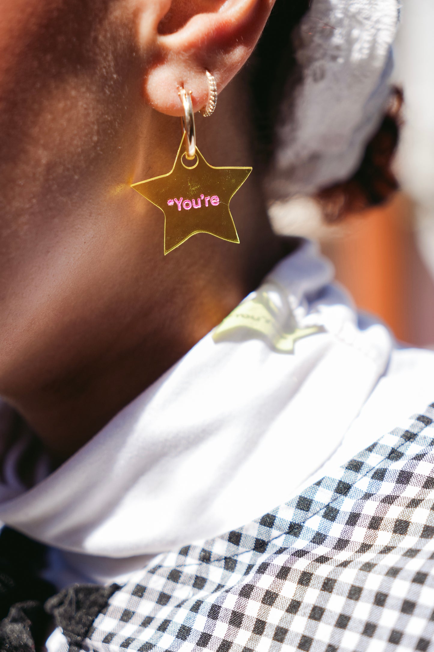 *You're Hoop Earrings