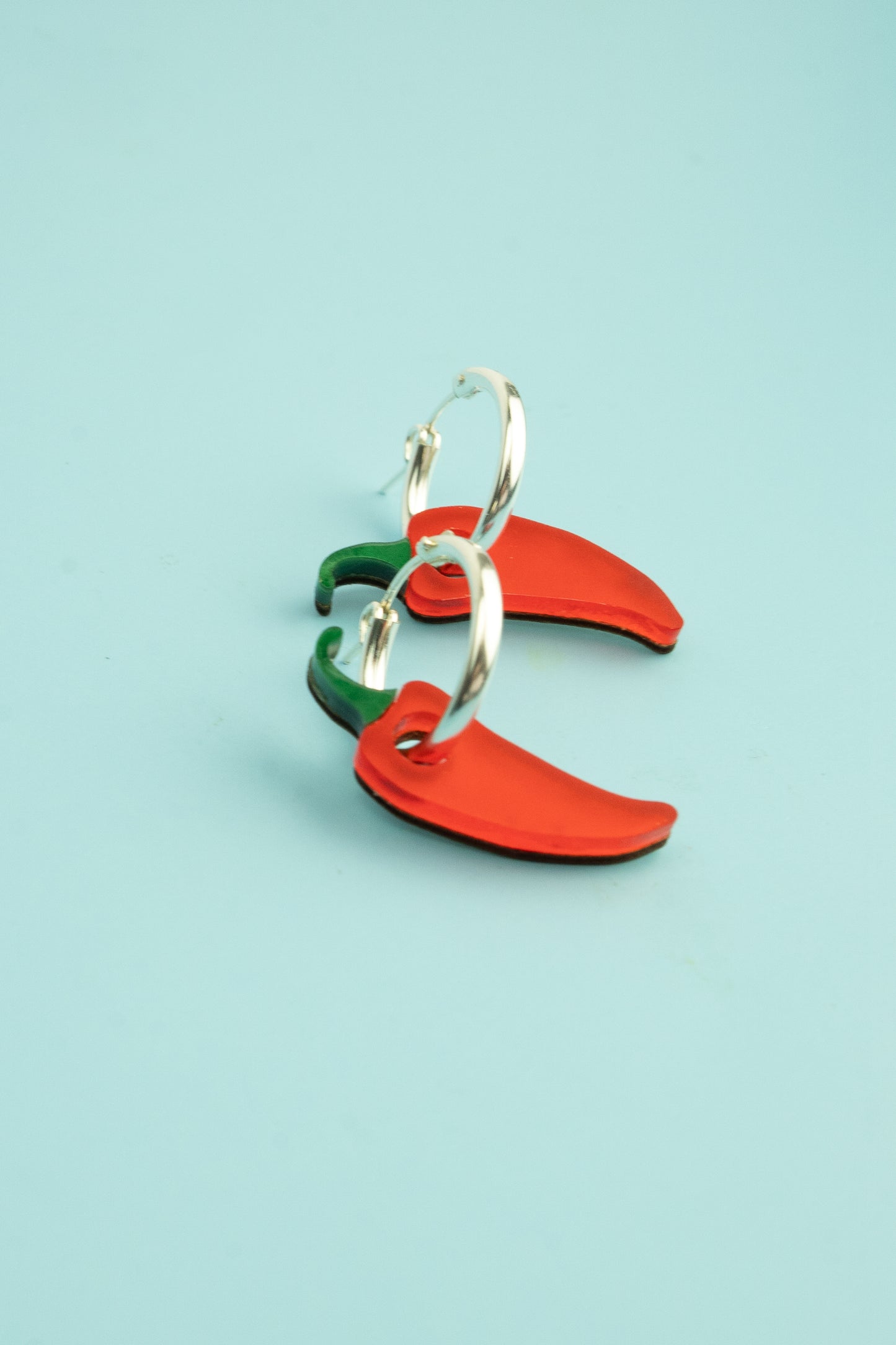 Chilli Hoop Earrings
