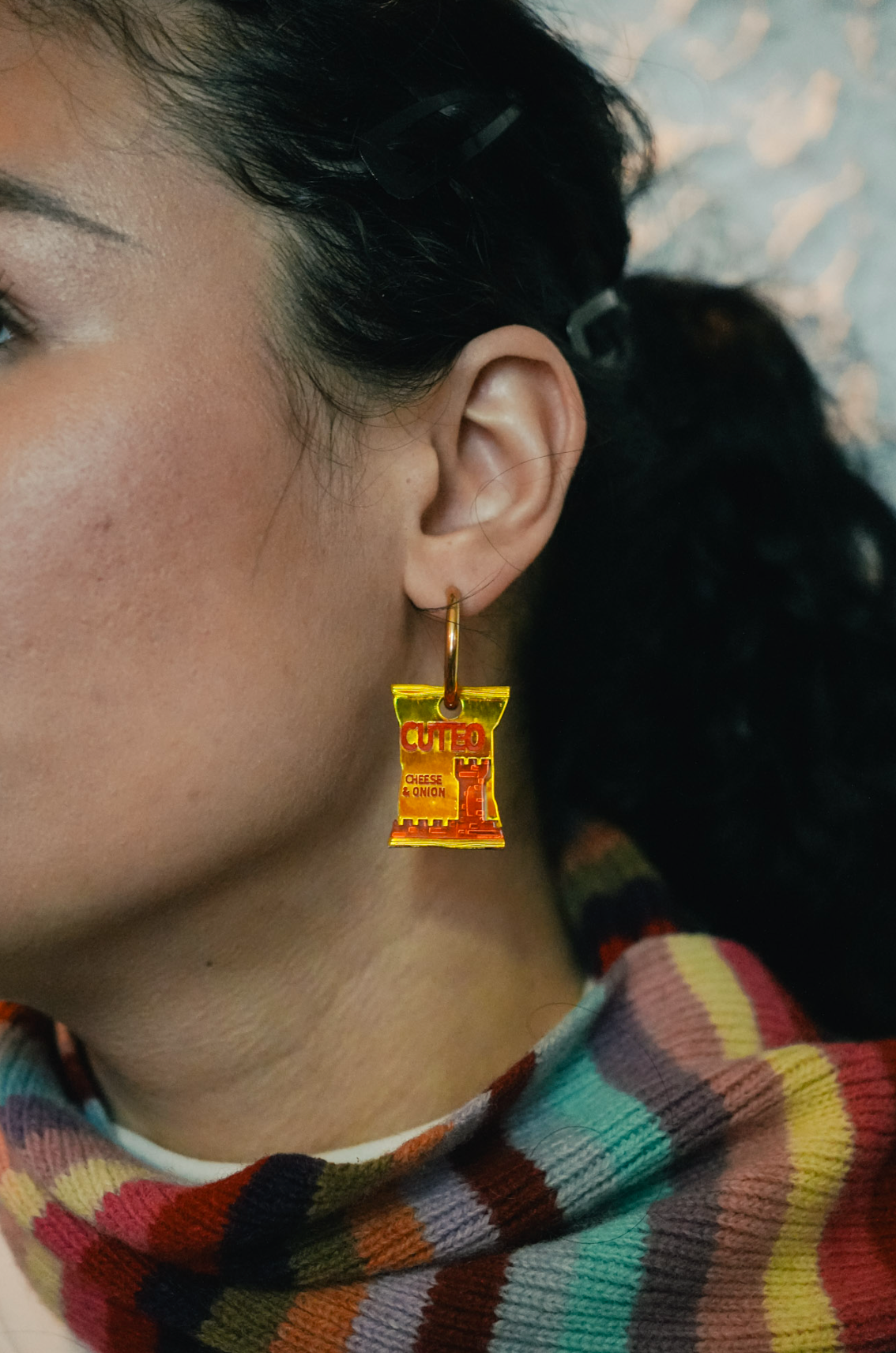 Northern Crisps Hoop Earrings