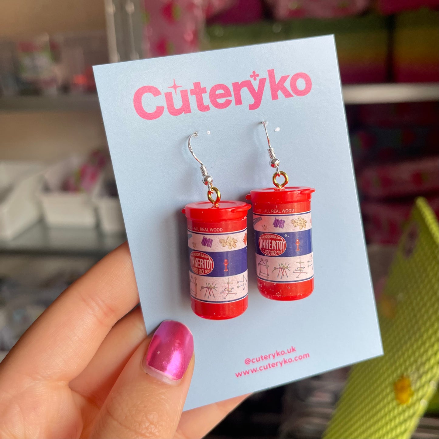 Tinker Toy Earrings - Cuteryko