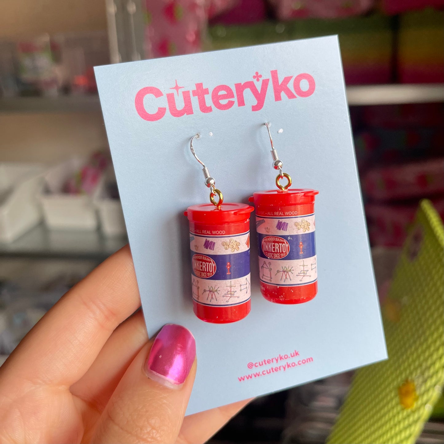 Tinker Toy Earrings