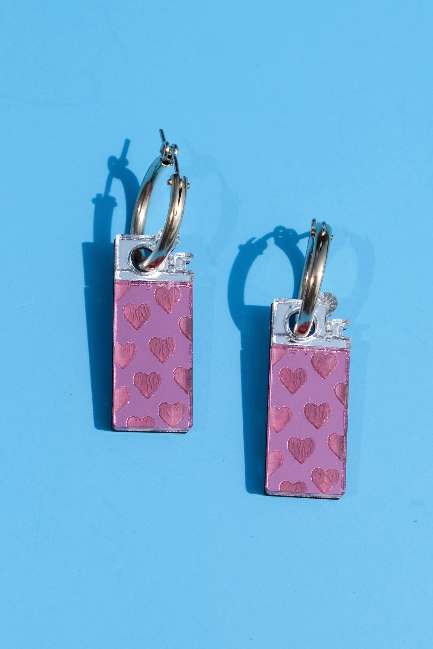 Lighter Hoop Earrings