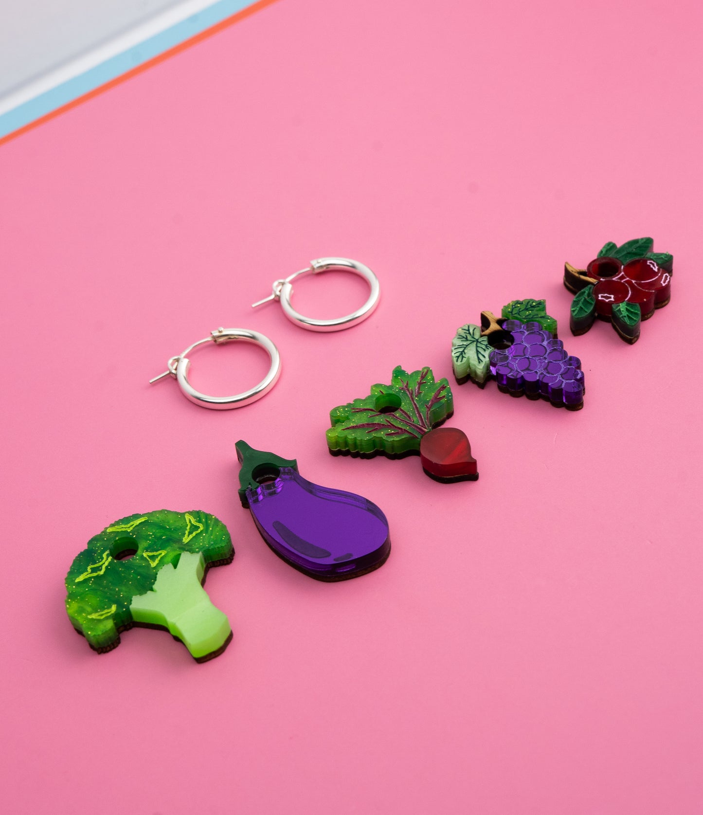 Autumn Hoop Earrings - Set of 5