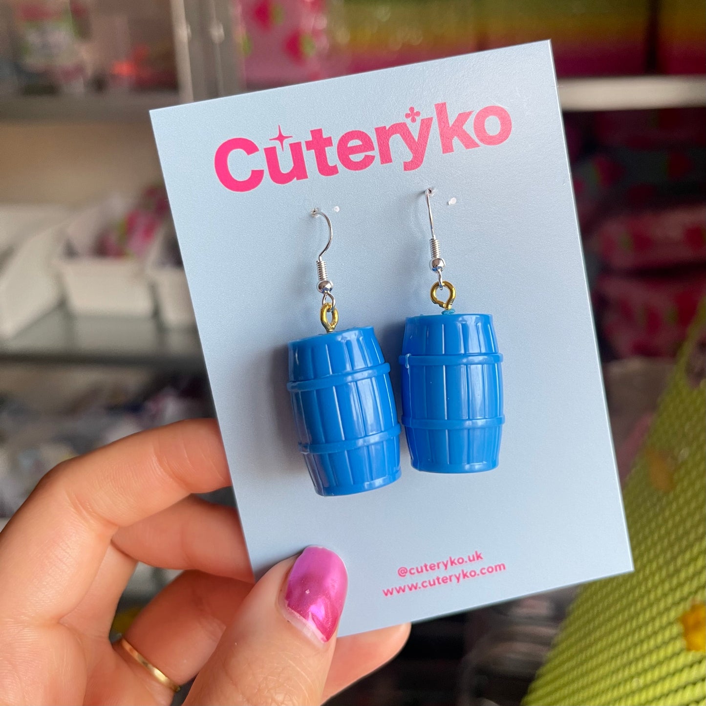 Barrel Earrings