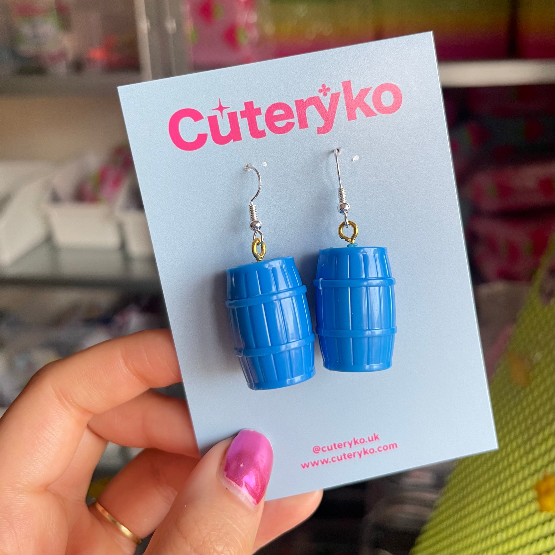 Barrel Earrings - Cuteryko
