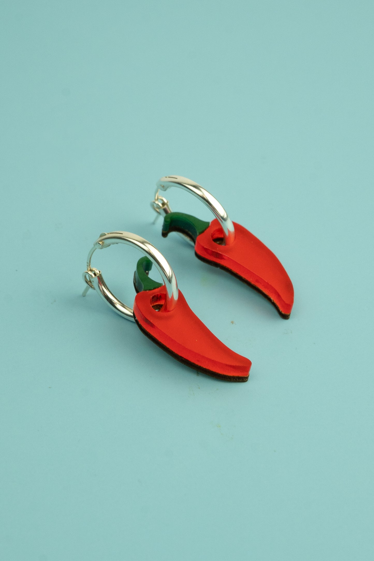 Chilli Hoop Earrings