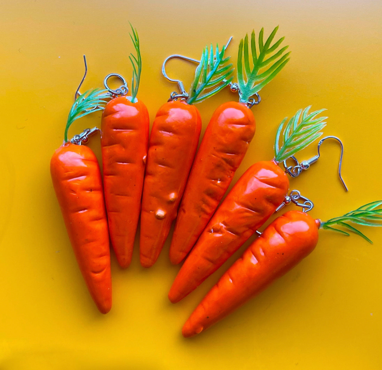 Carrot Earrings