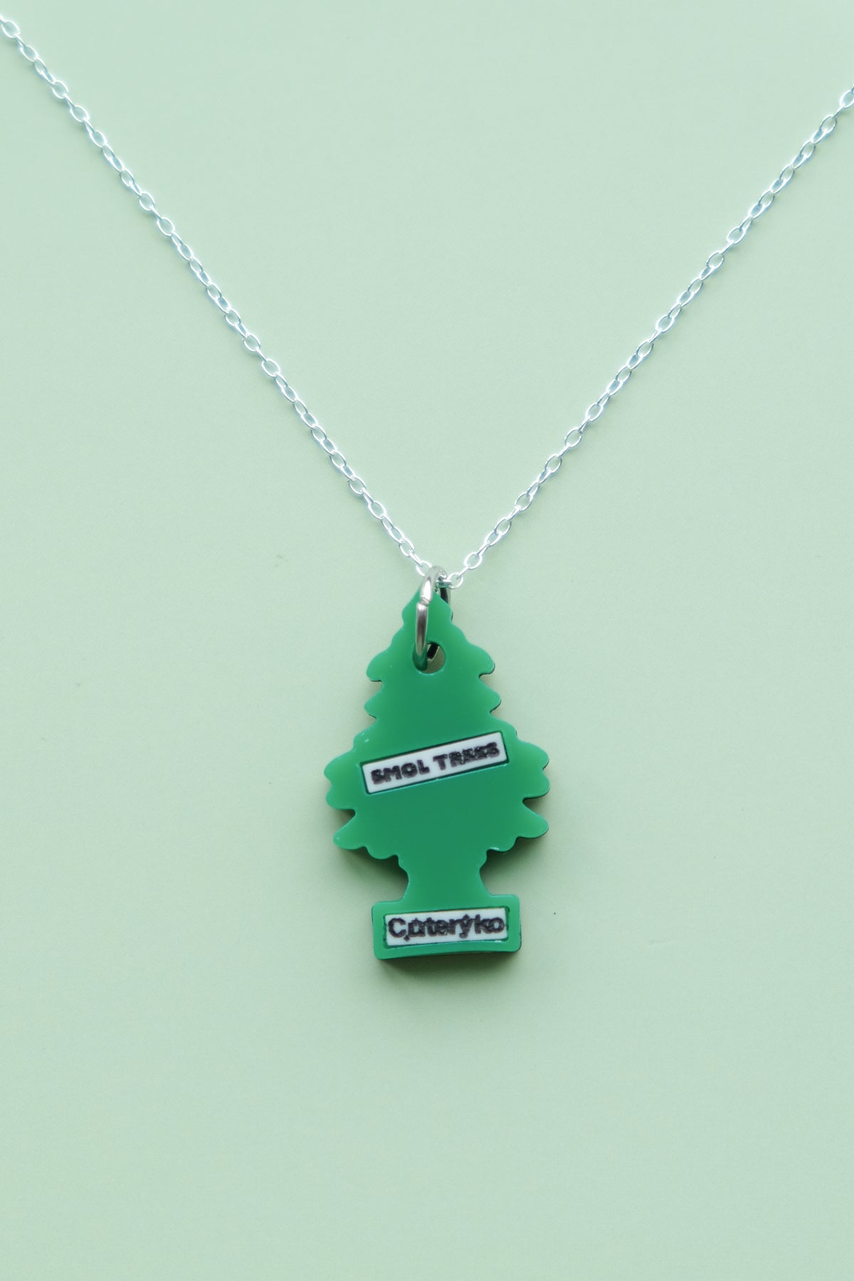 Tree Air Freshener Necklace