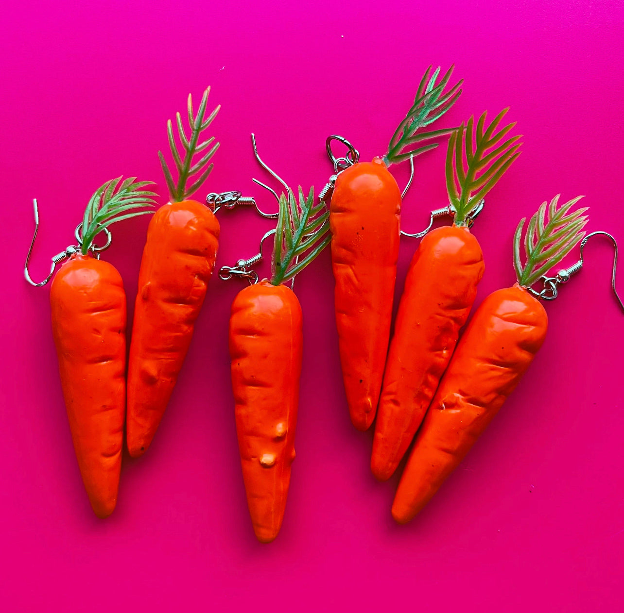 Carrot Earrings