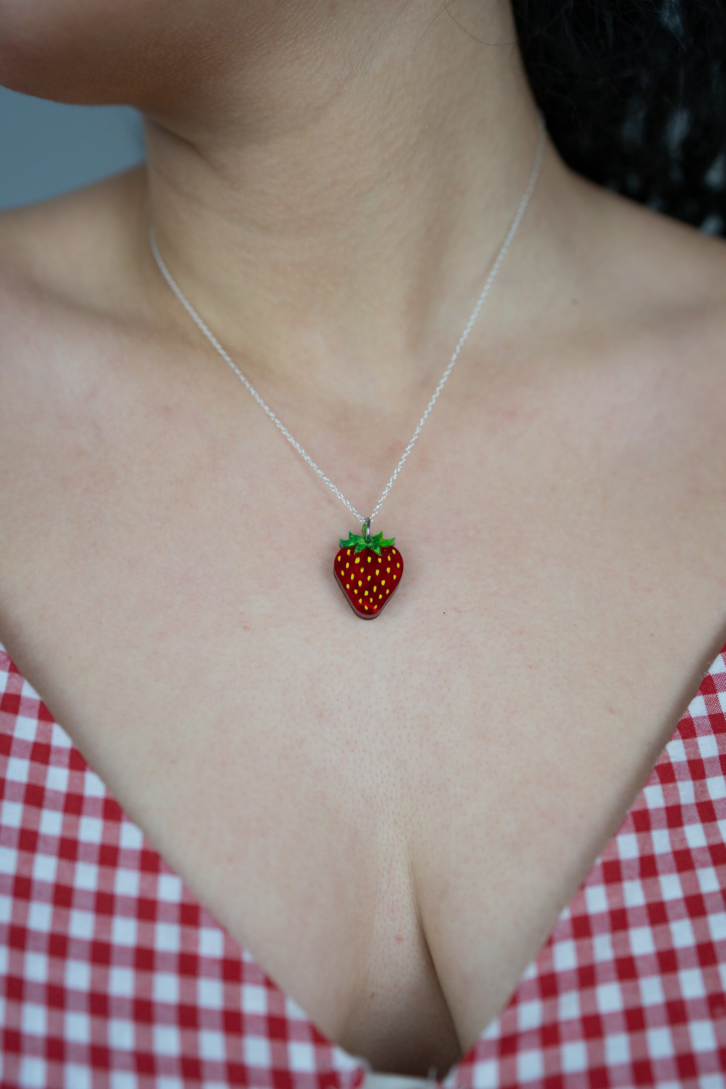 Strawberry Necklace
