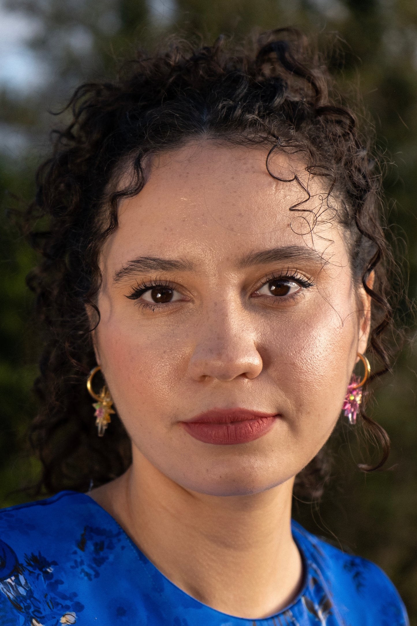 Striking Stars Hoop Earrings