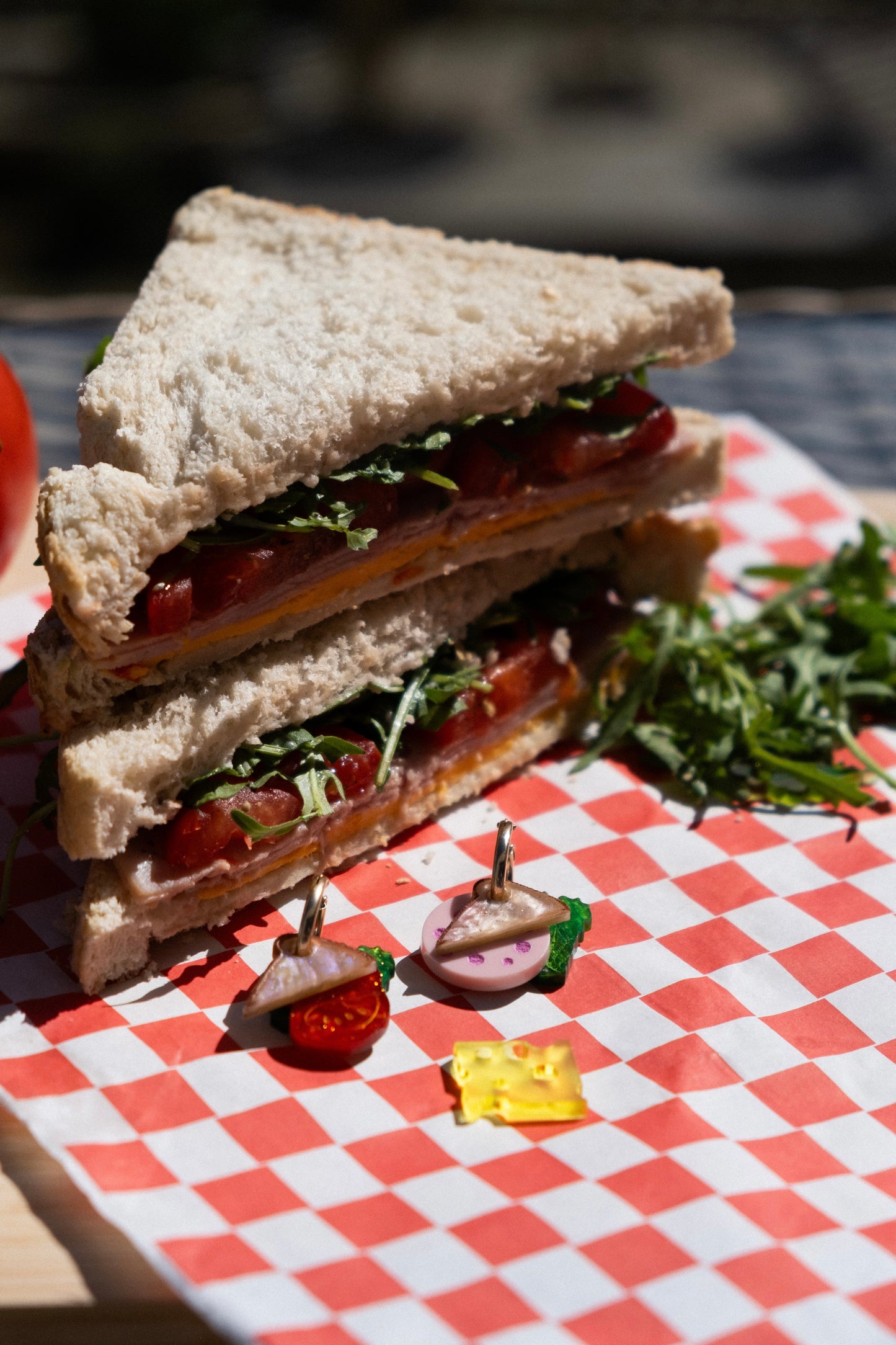 Create your Own Sandwich Hoop Earrings