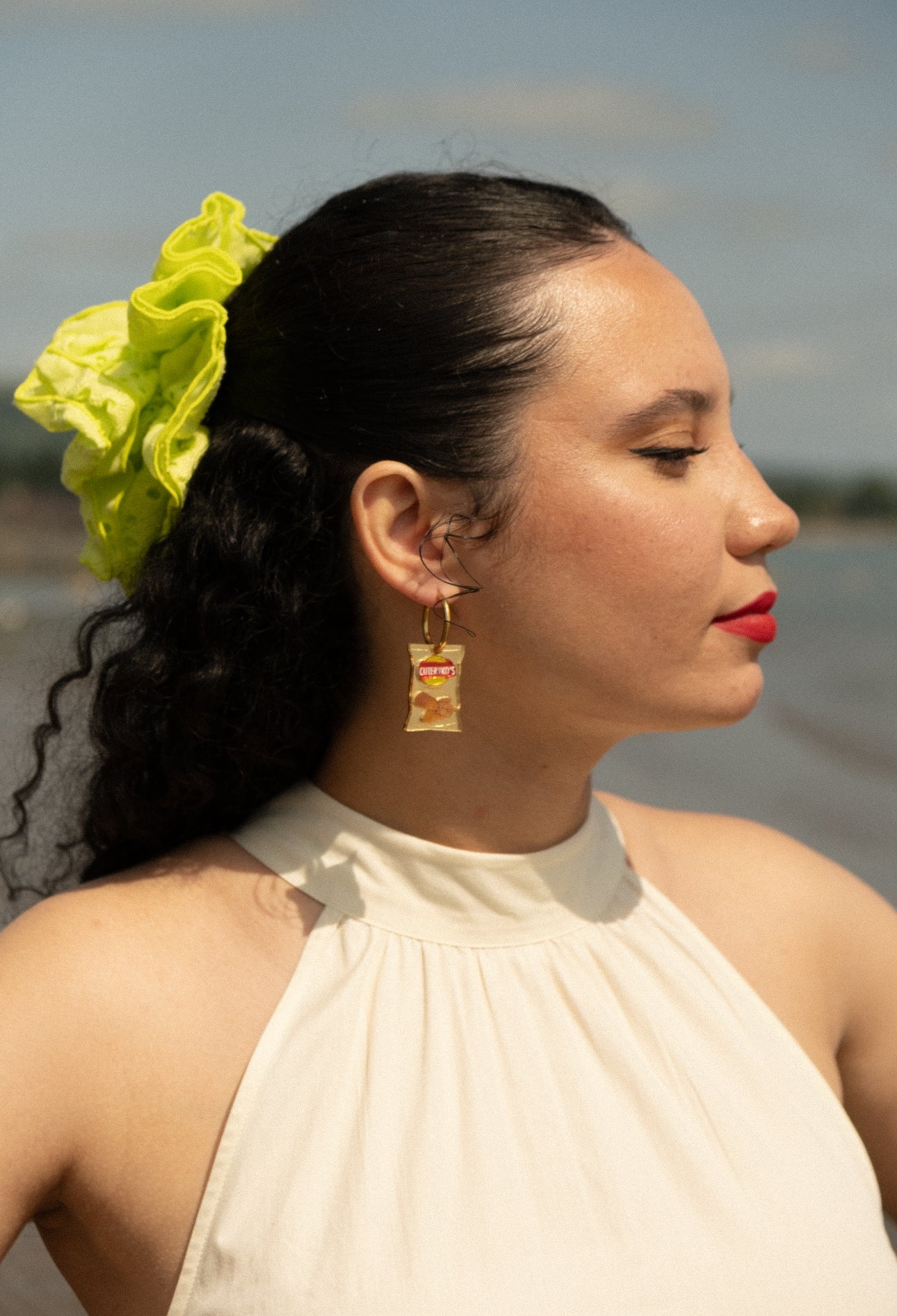 Chips & Spritz Hoop Earrings