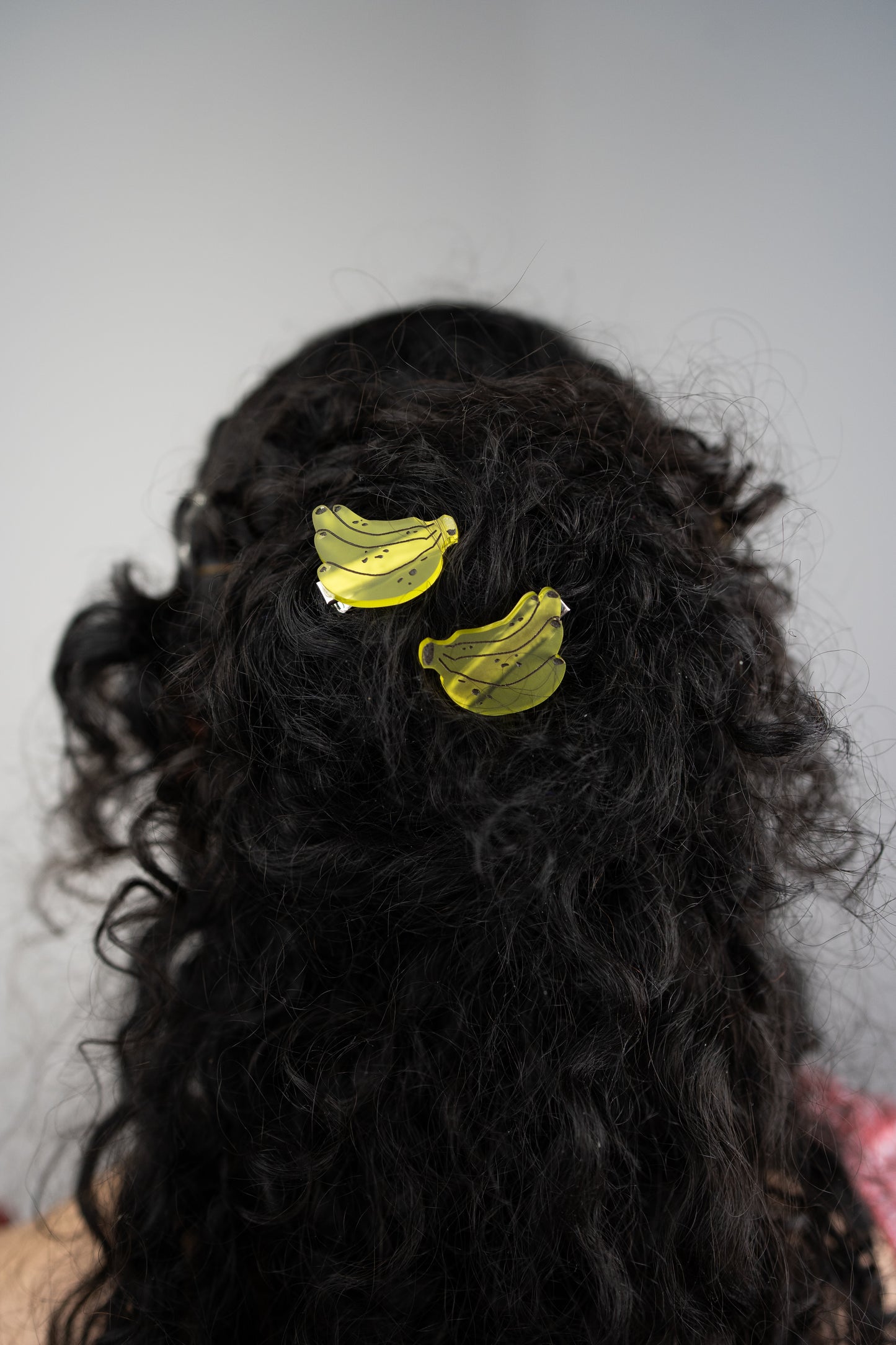 Banana Hair Clips - Set of 2