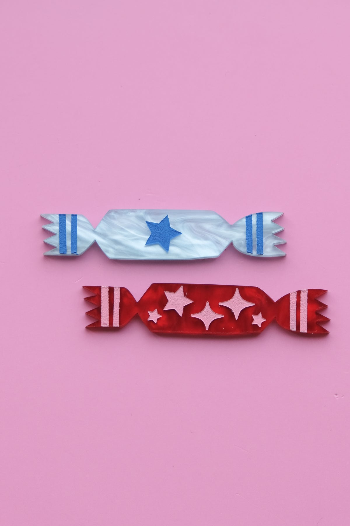 Christmas Cracker Hair Clips -Set of 2