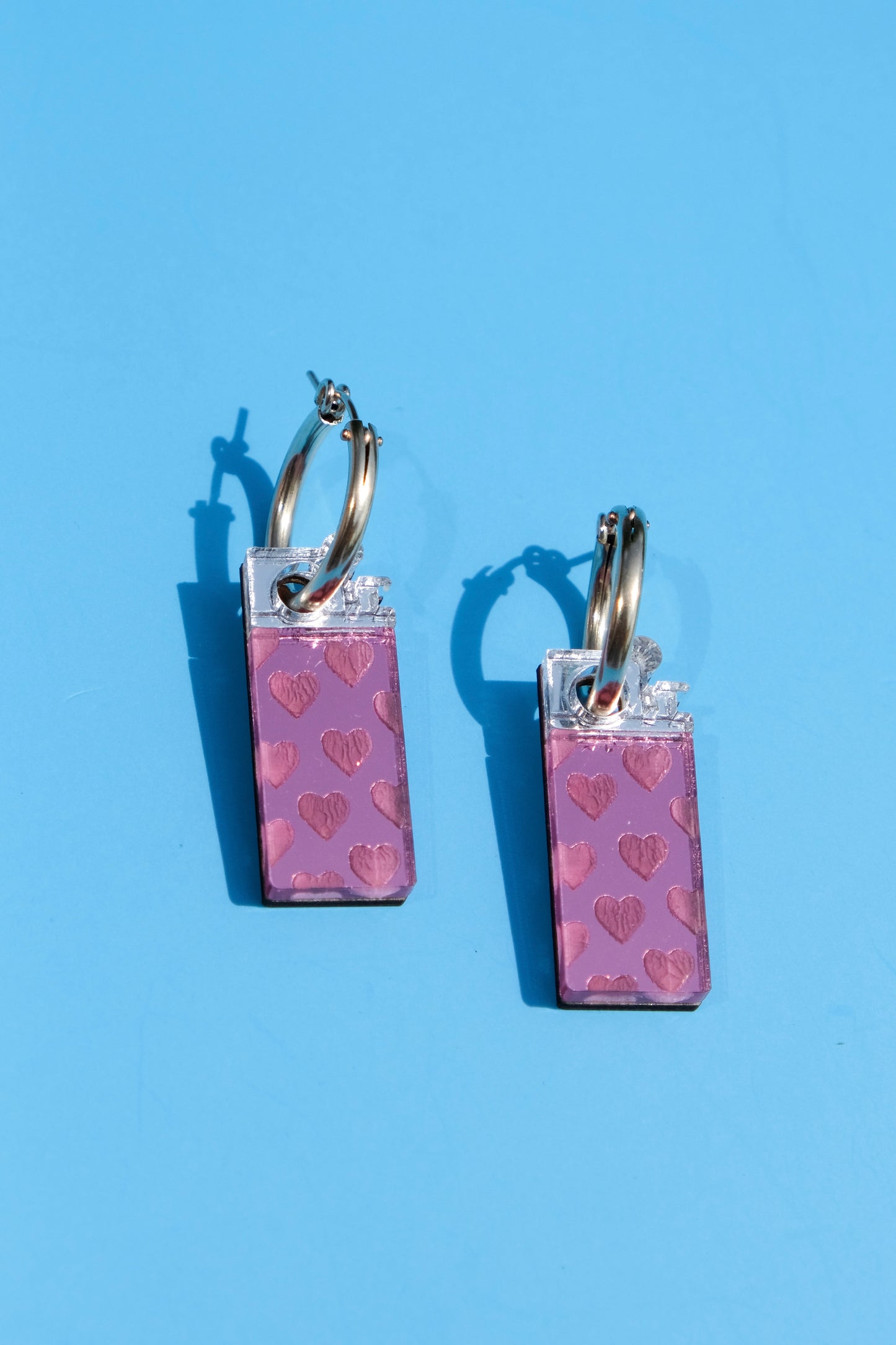 Lighter Hoop Earrings