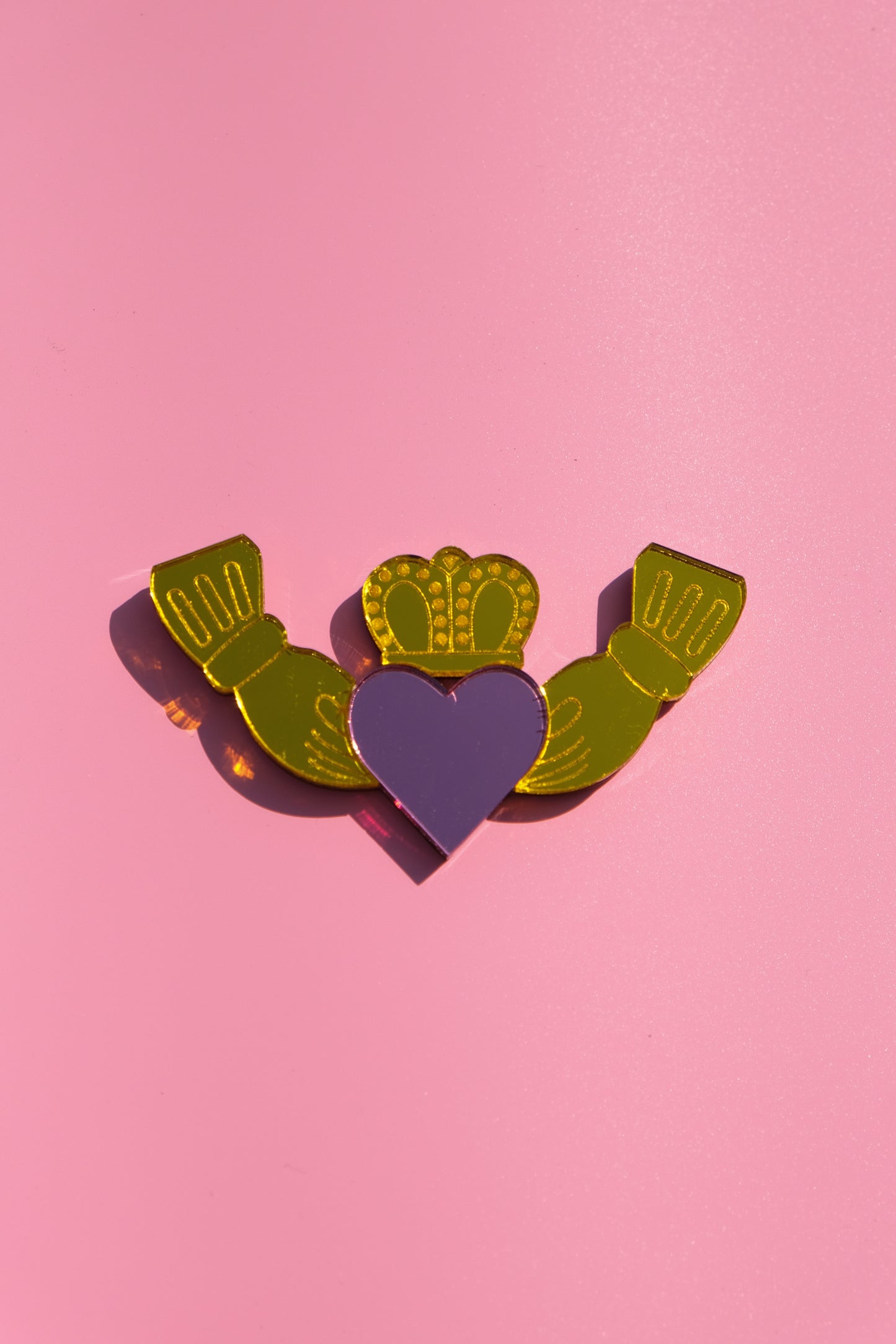 Claddagh Ring Hair Clip