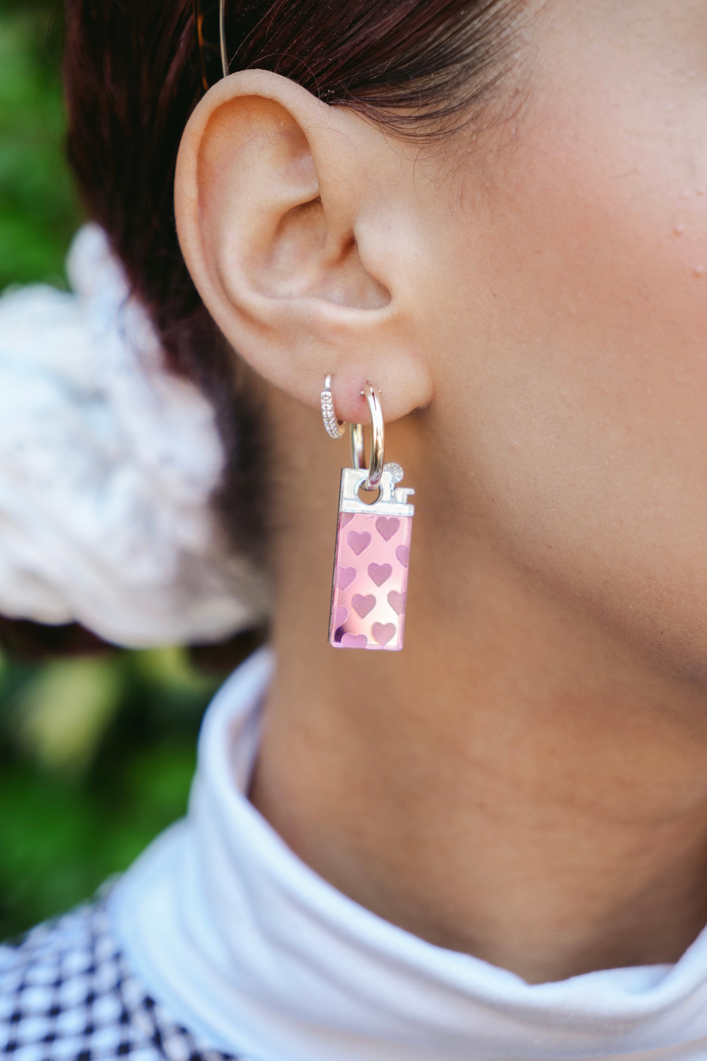 Lighter Hoop Earrings