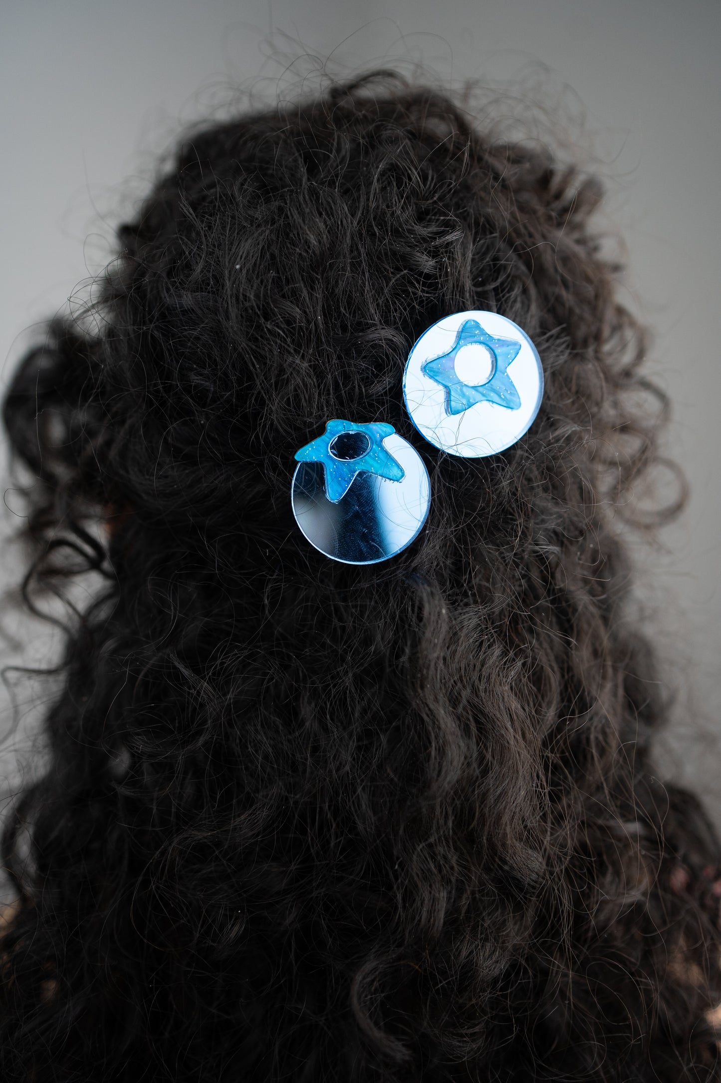 Blueberry Hair Clips - Set of 2