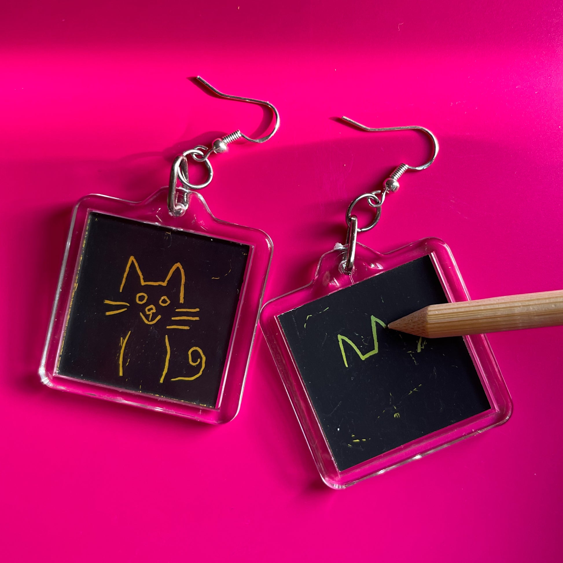 Sketch Your Own Earrings - Cuteryko