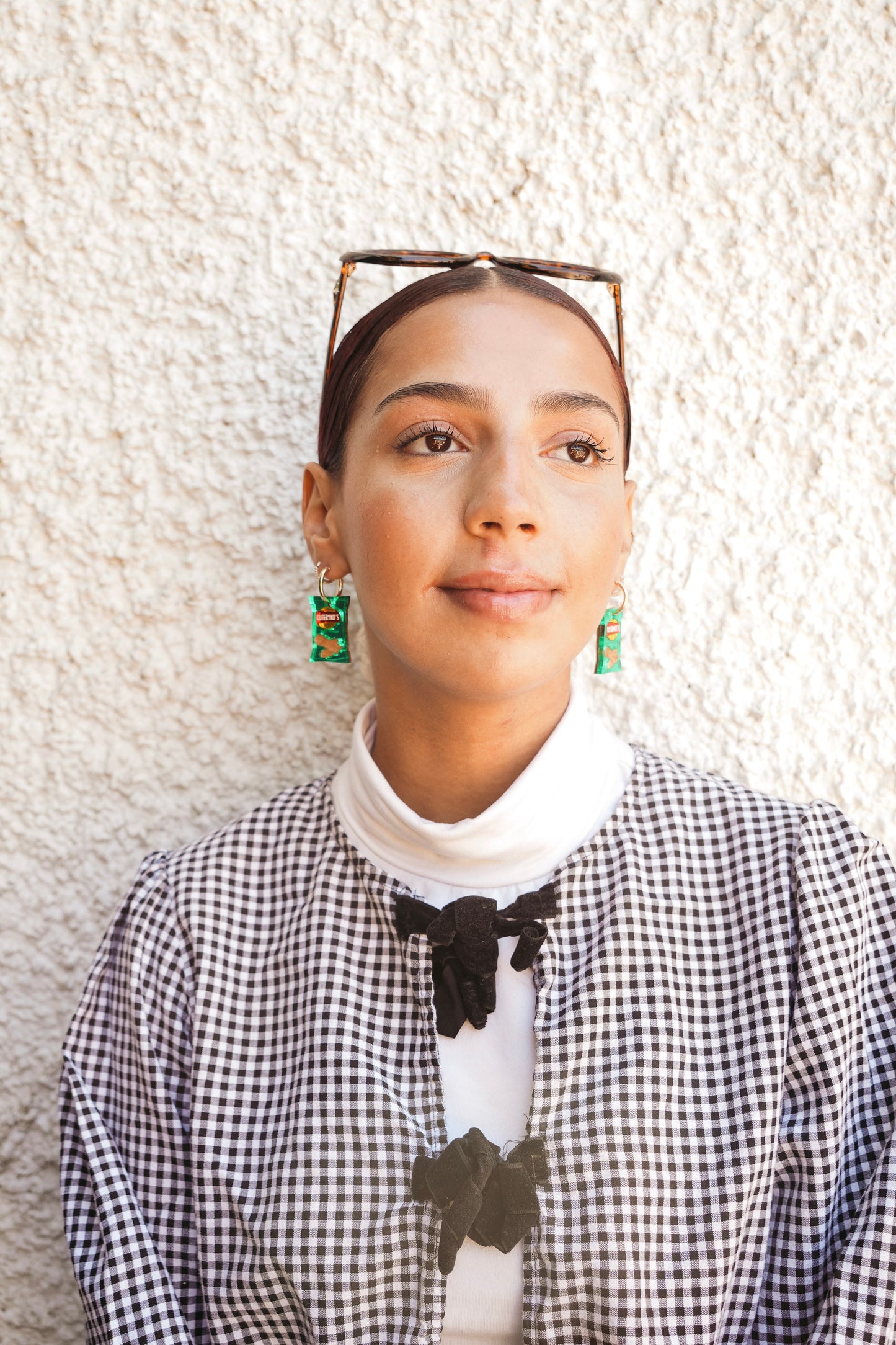 Salt and Vinegar Crisps Hoop Earrings