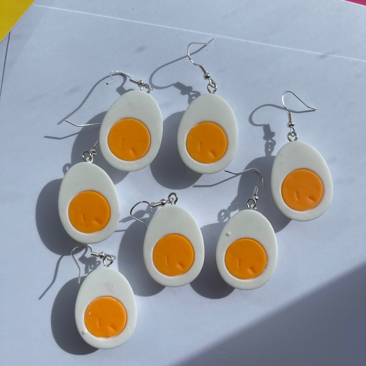 Boiled Egg Earrings
