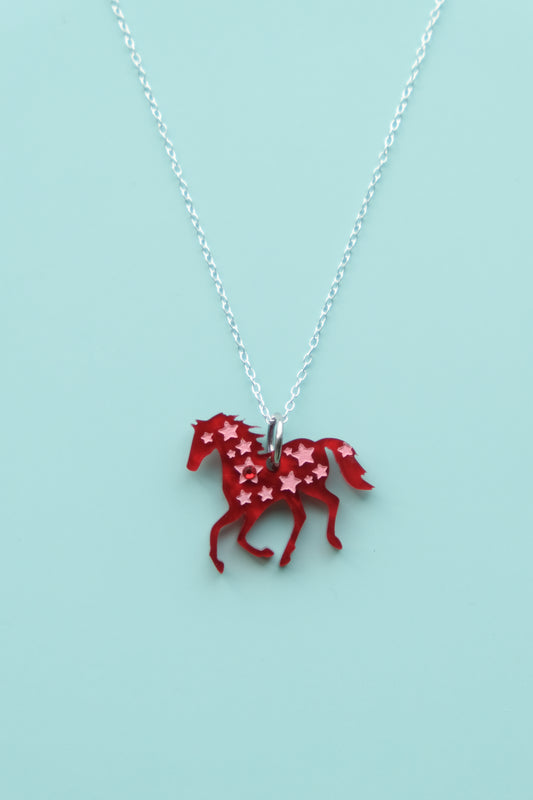 Star Horse Necklace