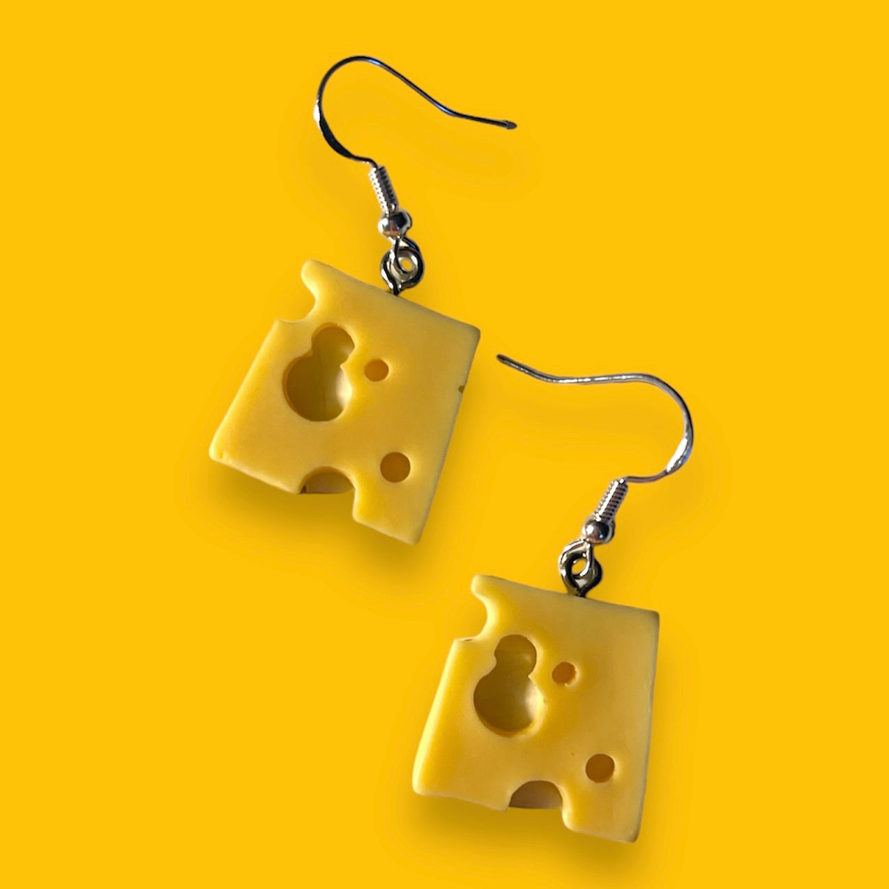 Cheese Earrings - Cuteryko