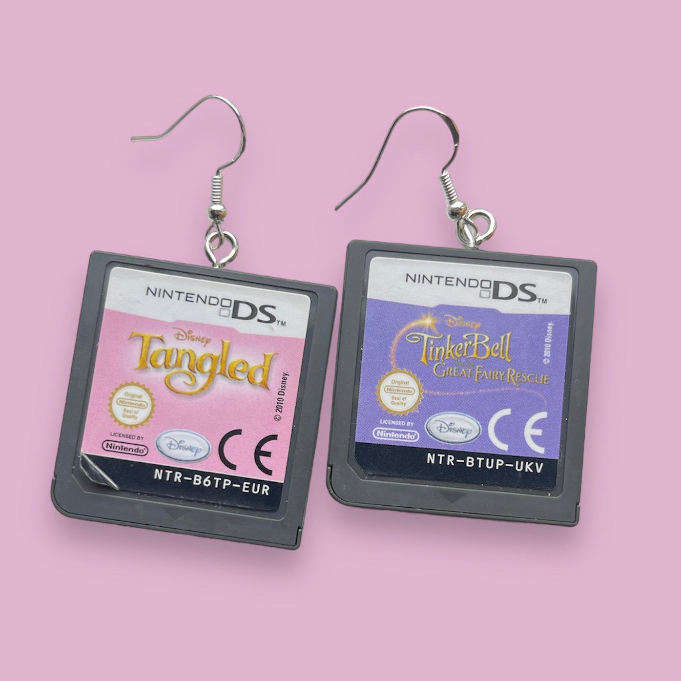 Tangled and Tinker Bell DS Earrings