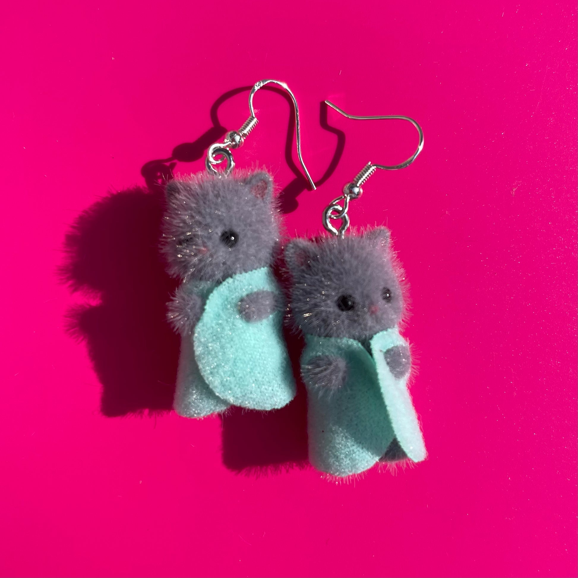 Baby Persian Kittens - Sylvanian Families Earrings - Cuteryko