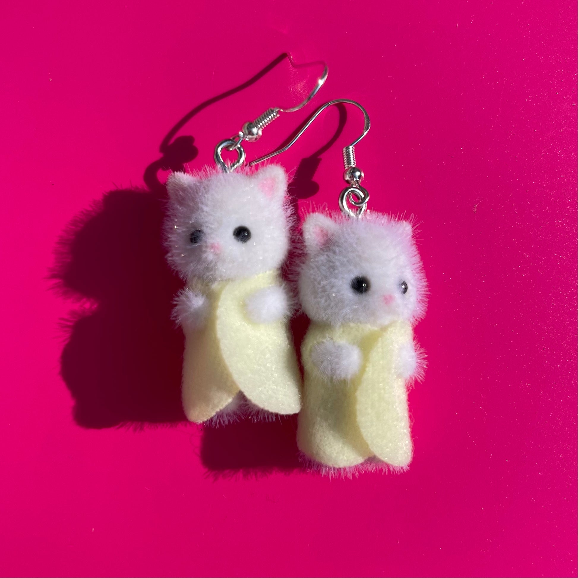 Baby Persian Kittens - Sylvanian Families Earrings - Cuteryko