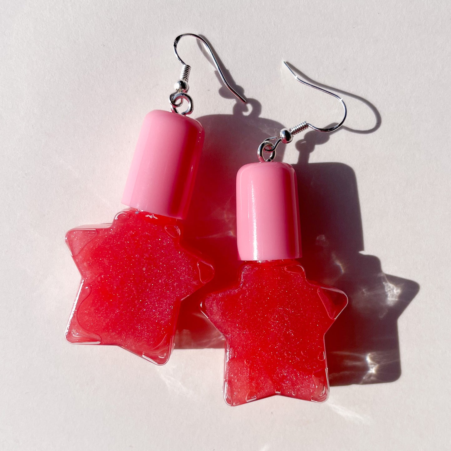 Star Lip Gloss Earrings