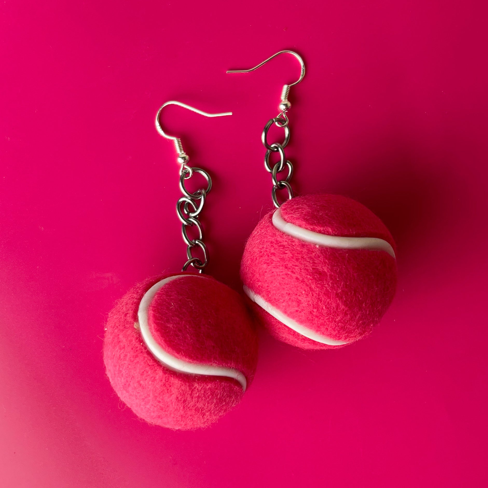 Tennis Ball Earrings - Cuteryko